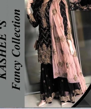 Kashee'z Exclusive Collection Wear By Hennah (3 Pcs Unstitch) *Master Replica*