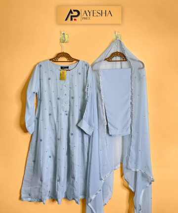 *MOST BEAUTIFUL AYEZA KHAN FANCY 3PCS