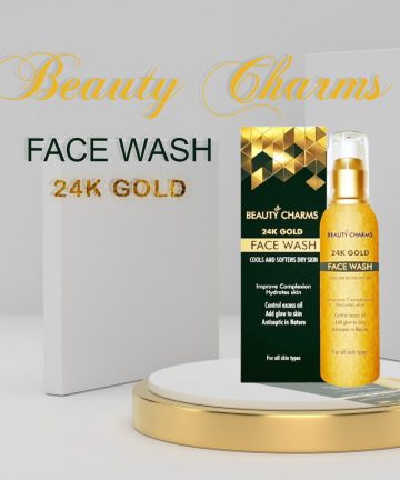 Beauty Charms 24k Gold Face Wash