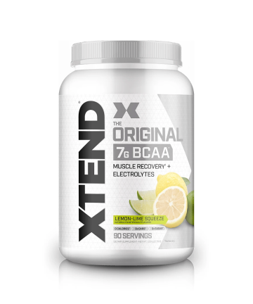 Scivation Xtend The Original 7G BCAA - 30, 50, 90 Servings - 90 Servings, Lemon Lime Squeeze