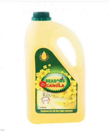 Seasons Canola Oil Bottle 3LTR