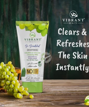 Vibrant Beauty Brightening Grapes & Yogurt Cleaning Milk 150ml