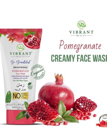 Vibrant Beauty Brightening Pomegranate Face Wash 150ml