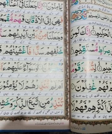 Tajweedi Panjsurah with Urdu Translation - Panjsoorah with Tajweed and Urdu Translation with Aisal e sawab printing facility