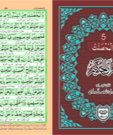 Para set of Holy Quran Translated by Shah Walli-ullah Muhadis Dahlwi - Sipara Set Persian (Farsi) Translation