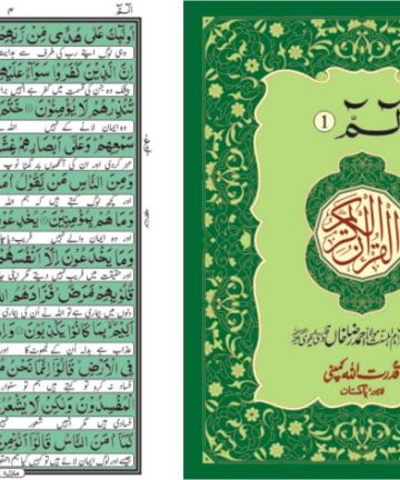 Para Set of Holy Quran Translated by Maulana Ahmad Raza Khan Brailvi - 30 Para Set with Translation