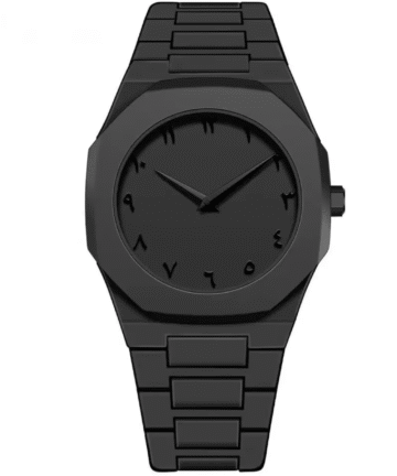 Buy Black Aura Metal Chain Arabic Dial Analog Watch For Men and Boys In Pakistan Karachi Lahore - Buy Original Watches in Pakistan At Alrehmanstore.pk